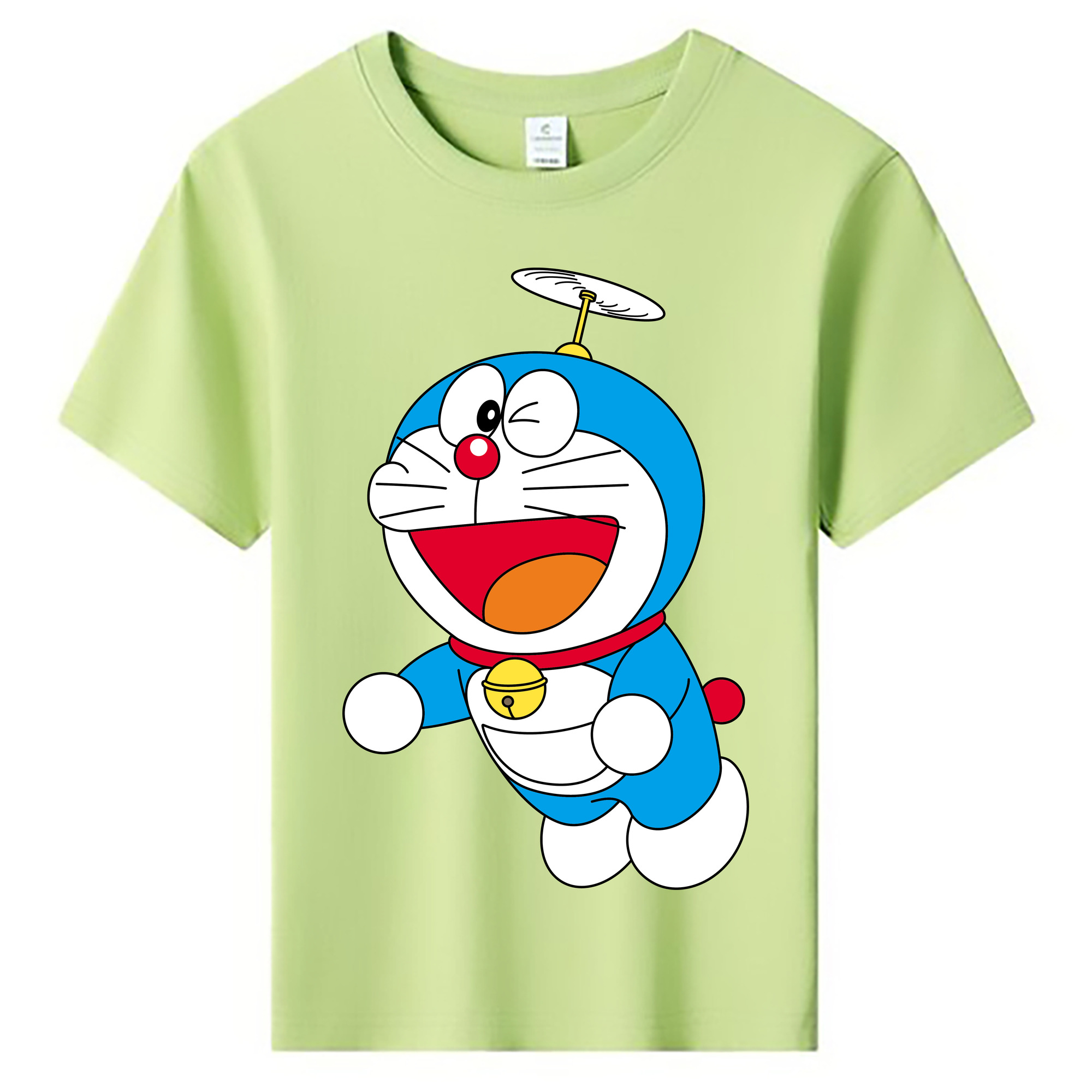 （画像用） ドラえもん Doraemon 綿100％キッズTシャツ（フロントプリント）